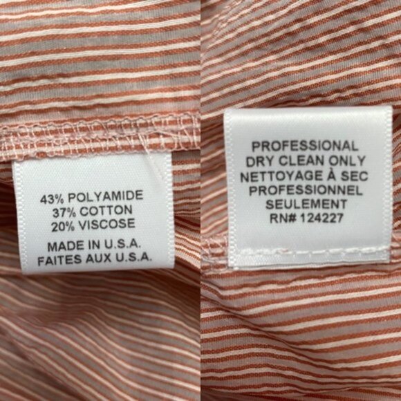 NWT MISA LOS ANGELES Maya Sunrise Stripe Dress Size Large - Picture 9 of 9